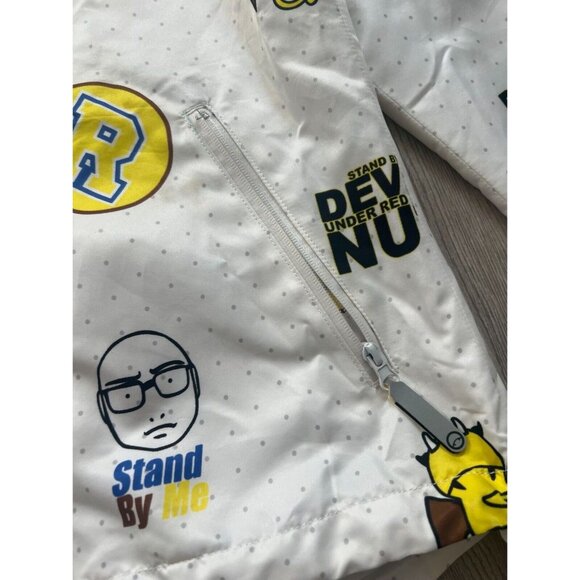 Vintage Devil Nut Under Zip Hoodie Jacket Woman Sz M - Picture 6 of 8